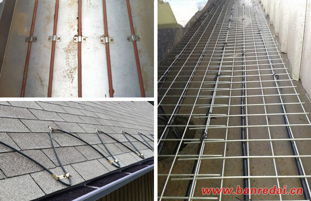 屋頂、天溝電伴熱系統(tǒng)安裝
